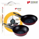 키친아트 다이아몬드 후라이팬26+궁중팬28(2종)